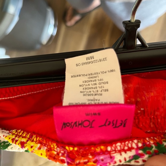 Betsy Johnson swimsuit covered up size medium/medium. Worn only a few times. - Picture 3 of 5